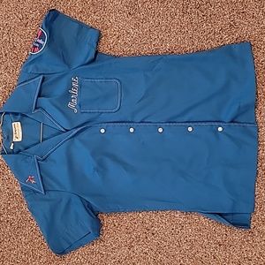 Vintage King Louie Women's Bowling Shirt size 30 1973